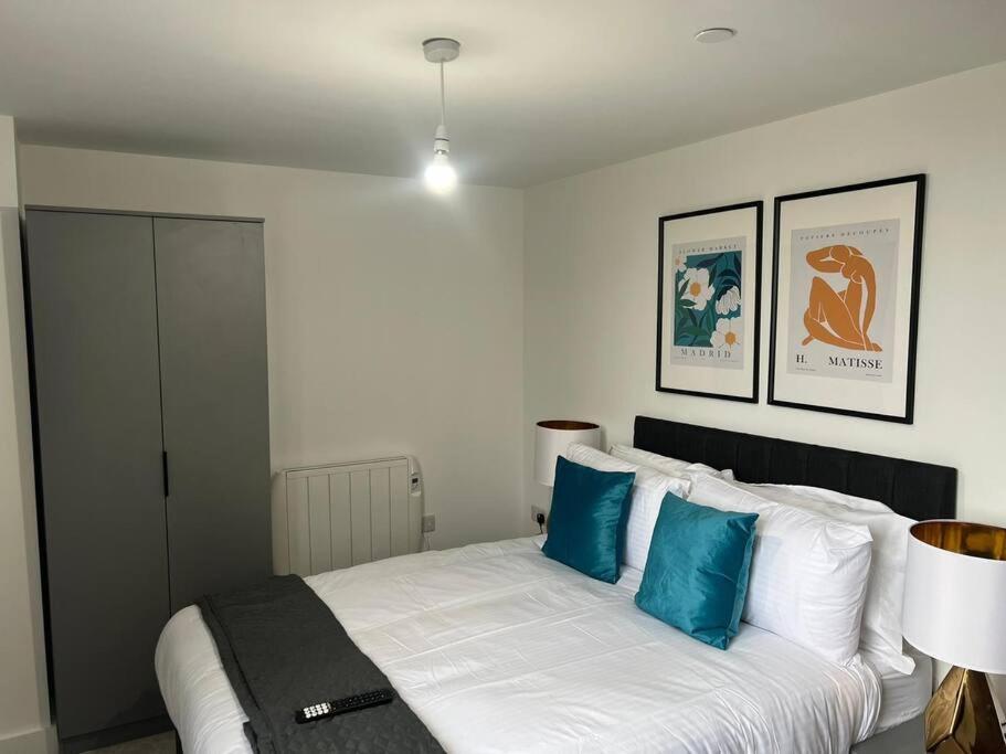 Апартаменты Luxury 2 Bed 2 Bath Flat Near Old Trafford Манчестер Экстерьер фото
